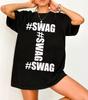 Y2k 2000S SWAG Вещи, которые мы все получаем Футболка Унисекс Женская Эстетичная Винтажная Повседневная Хлопковая Футболка Летняя Поколение Z Альфа Юмор Новинка Мода