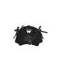 Кепка с вышивкой логотипа и деталями из ленты BMUETTE Черная