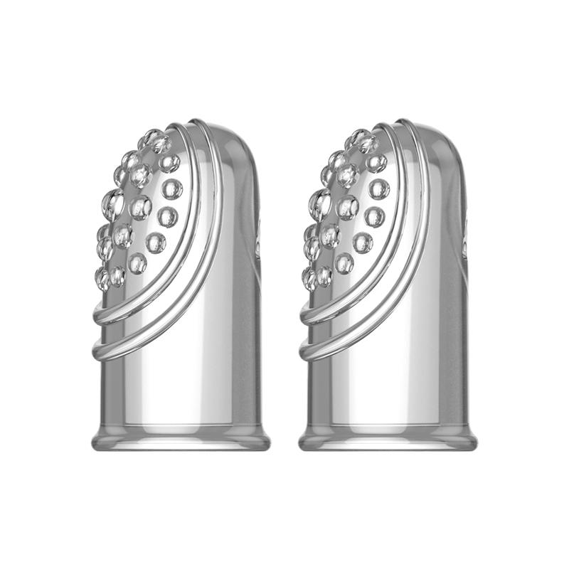 Силиконовый вибратор с рукавом для пальцев, соска, вагины, страпон, стимулятор клитора, секс-игрушки для женщин, взрослых, женская мастурбация