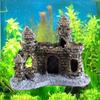 For Fish Tank Decor Fake Aquarium Ornaments Fish House Tower Aquarium Accessories Coral Castle