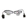 2 Pcs/Set 18 LED Lamp Number License Plate Light for Honda Fit Jazz Odyssey Stream Insight CRV FRV HR-V Crosstour 5D