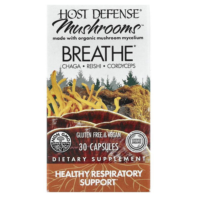 Mushrooms™, Breath, 30 Capsules