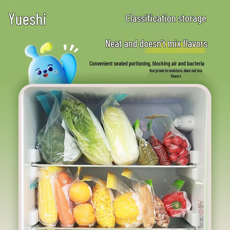 Yueshi ZE6261 Пакеты с зип-локом 3-в-1 для хранения продуктов