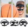 Elastic Basketball Nose Guard Black Basketball Mask Face Shield Elastic Protective Mask