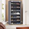 Shoe Rack Organizer Multilayer Dustproof Shoes Storage Cabinet Home Hallway Space-saving Cabinets Shoe Shelf