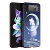 Чехол для телефона Samsung Galaxy Z Flip 3 4 5 Жесткий Черный Складной ПК Для Samsung Z Flip3 Чехол Honkai Star Rail Игра Тот же стиль