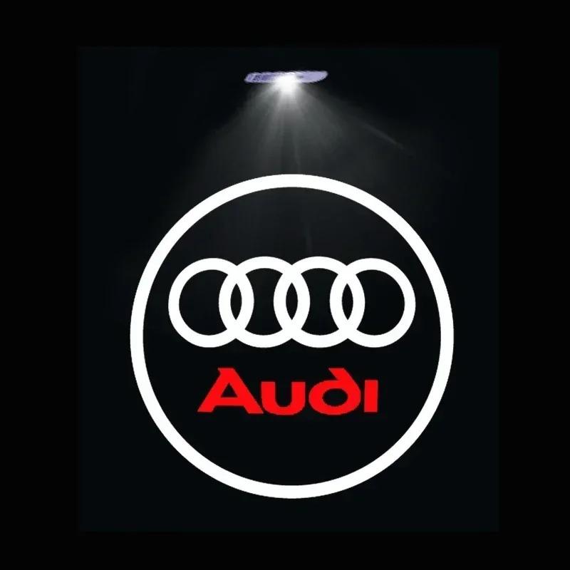 Для Audi S6 62 шт. Светодиодный проектор логотипа двери автомобиля, приветственные световые эмблемы для Audi A3 A6 Q3 B5 B6 B7 B8 B9 Q7 8P 8V 8L A5 A4 4F A1 A7 A8