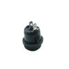 23MM Waterproof Round Power Switch with Light, Two-Position KCD6, 20mm Hole Diameter.