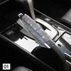 Крышка ручного тормоза автомобиля, инкрустированная бриллиантами, стильная, блестящая, аксессуары для модификации интерьера автомобиля, крышка ручного тормоза для женщин и девочек