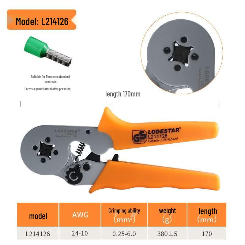 Lodestar Ratchet Crimping Pliers