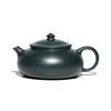 Chinese Teapot Yixing Zisha Clay Teapot 180ml Artisan-Crafted Green
