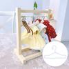 10Pcs Mini Mini Hangers Hangers For Clothes Alloy Material Design Wardrobe Storage Closet Hanger Home Garden