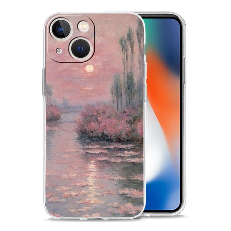 Чехол для телефона iPhone 17 Чехлы iPhone Air 16 15 12 13 14 Pro Max 15 Plus 16Pro iPhone11 Чехол Садовая Краска Искусство Винсент Ван Гог