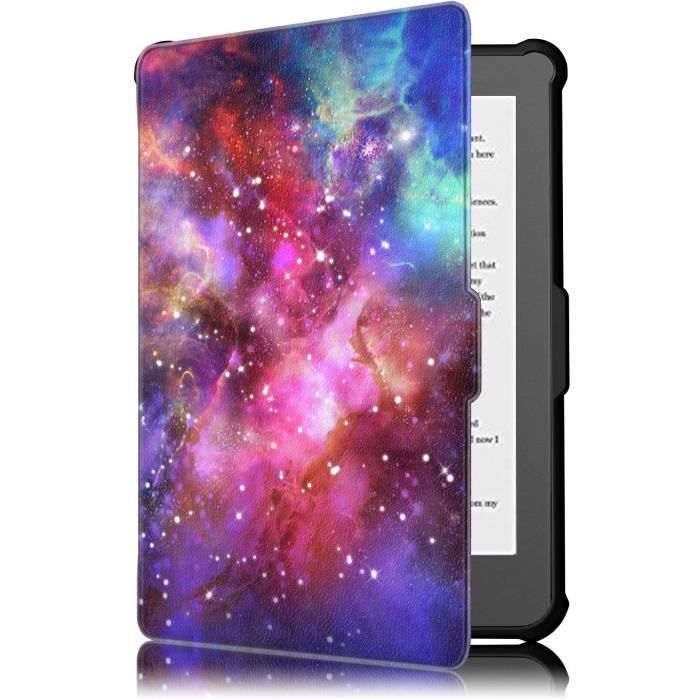 Ebook Case - Kobo - Clara HD - Galaxy Color - PU Leather - Microfiber - 6 Inches