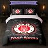 FC St. Pauli Custom Name Text Bedding Set 1 Duvet Cover+2 Pillowcases Soccer Logo Personalized Gift For Special Occasion Bedroom Decor