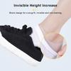 1 пара стелек для увеличения роста, подъем пятки, съемные, унисекс, для кроссовок, туфель на высоком каблуке, вставки, защитные накладки для женщин и мужчин