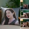 Moon GGaYYoung SINGER Pillow Case Silky Elegant Comfort Sofa Bed Invisible Zipper
