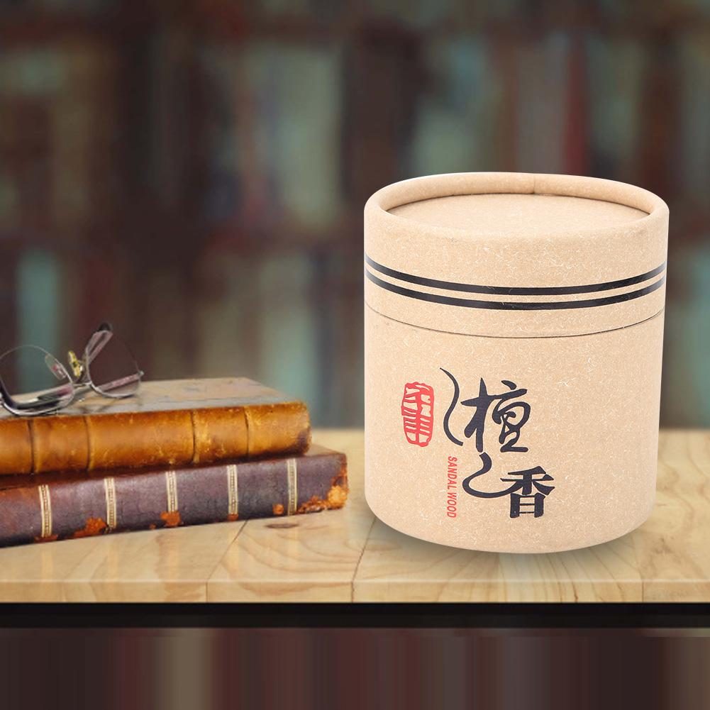 48 пластинчатая коробка Натуральная спираль благовония Ароматерапия Домашняя комнатная 4-часовая сандаловая благовонная спираль (# 1)