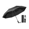 Parasol UV Cut 100 Completely Blacked Out Heat Shield Big Size Folding Umbrella One Touch Automatic Open/close For Both Rain and Shine Folding