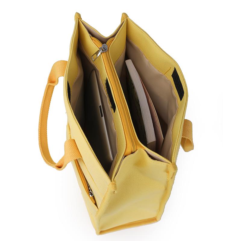 Women's Handbag Lightweight Multi-Compartment Canvas Bag Travel Commuter Computer Bag