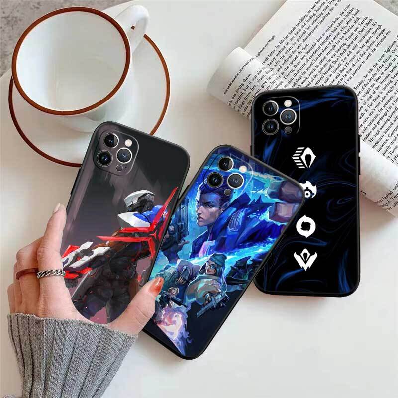 Чехол для телефона V-VALORANT для Redmi Note 12 12S 12C 13 13C 13R 14 14S 14R 14C 11A 13X A3 A3X A4 A5 Pro Max Plus