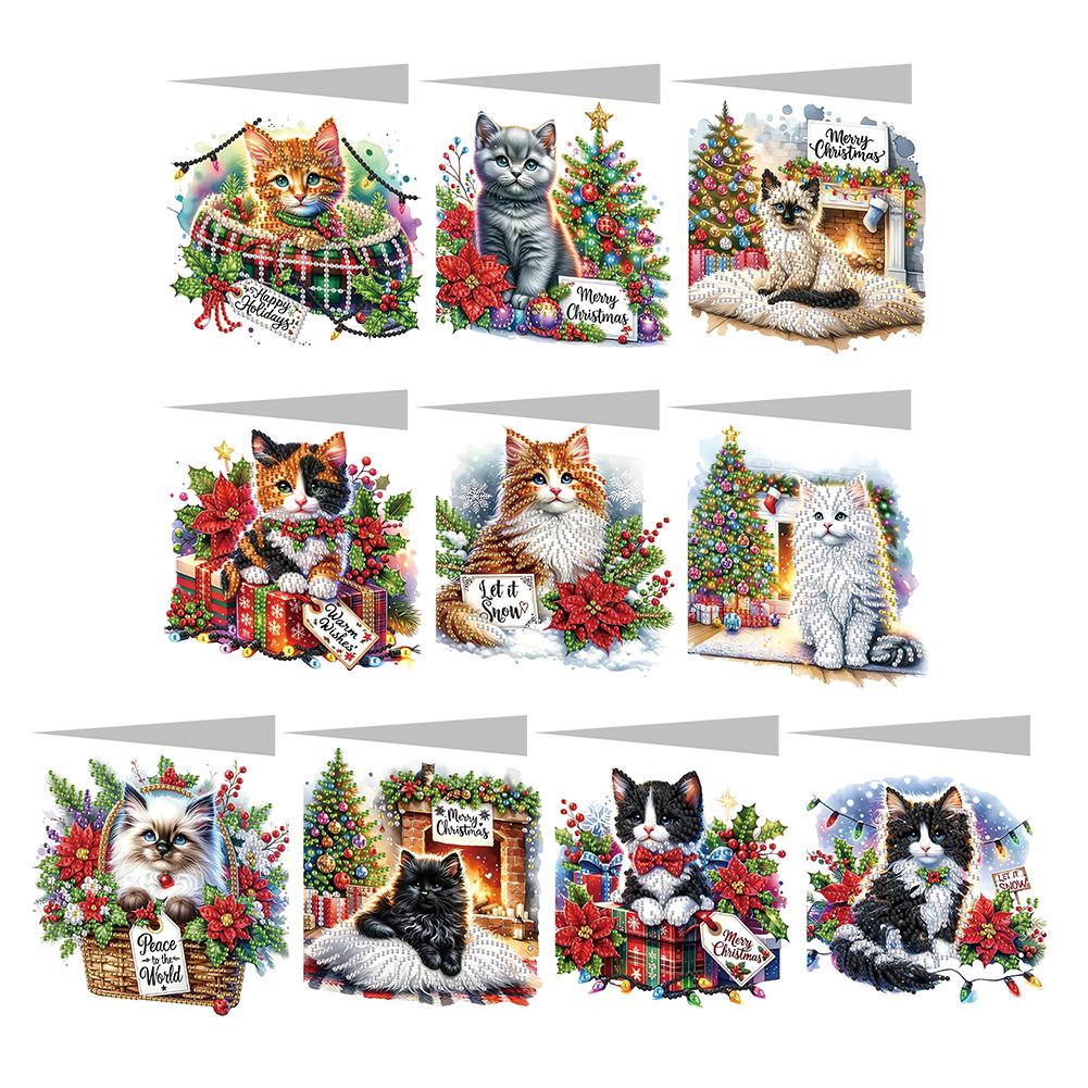 Diamond Painting Christmas Cards Diamond Painting Greeting Cards DIY Diamond Art Cards Arts Crafts for Birthday Thanksgiving Day
