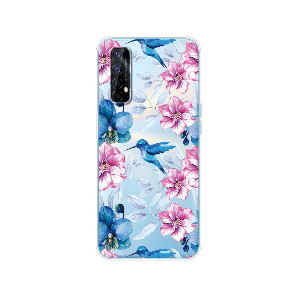 Чехол для Realme 7 для OPPO Realme 7 Pro, противоударный мягкий силиконовый чехол из ТПУ для задней панели телефона Realme7 7Pro, чехол-бампер, чехол