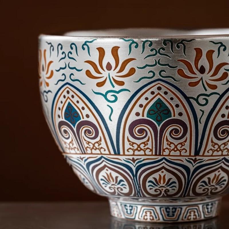 Chaxun Chinese Retro Ceramic Master Cup (2-Piece Gift Set)