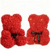 Rose Preserved Flower Bear Wedding Dress Gift Box for Valentine's, Birthdays, Proposals, and Creative Gifts for Girlfriend