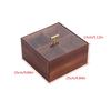 Stylish Candy Box Elegant Wood Dry Fruit Container with Cover for Living Room Elegant Snack Organizer for Household Use