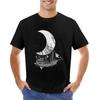 Футболка Moon Ship быстросохнущая однотонная мужская однотонная футболка