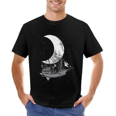 Футболка Moon Ship быстросохнущая однотонная мужская однотонная футболка