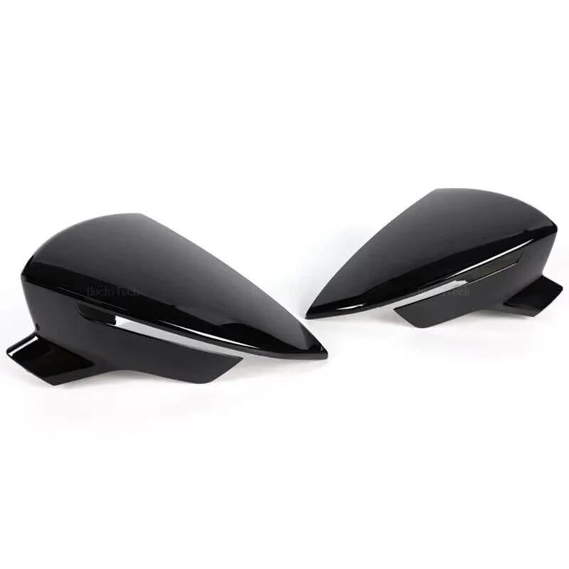 For SEAT LEON MK3 5F 2012- IBIZA MK5 2017- Replace Rearview Side Mirror Cover Wing Cap Exterior Door Rear View Case Trim