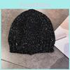 B Letter High Top Beanie With Breathable Warmth For Fall And Spring Seasons