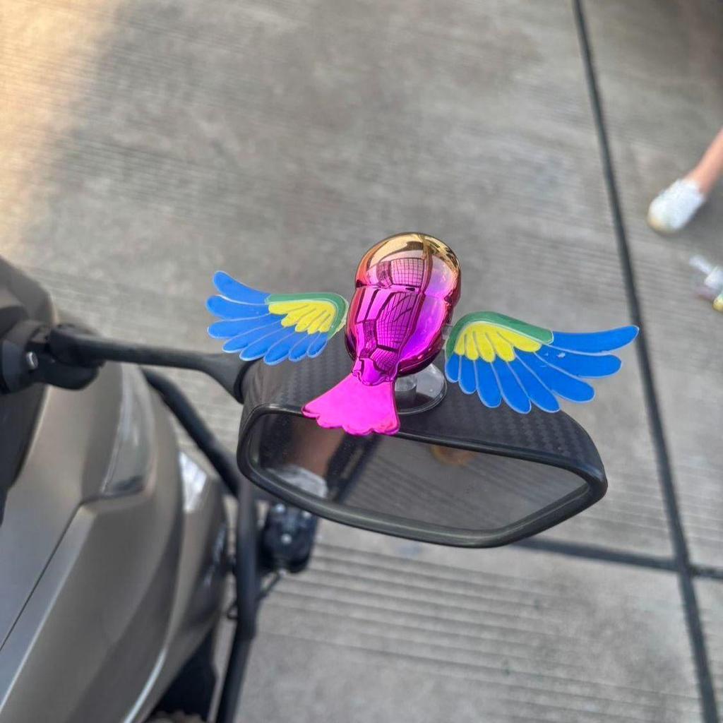 Charming Flying Bird: A Vibrant, Winged Companion for Cars and EVs, Adding Fun To Your Journey