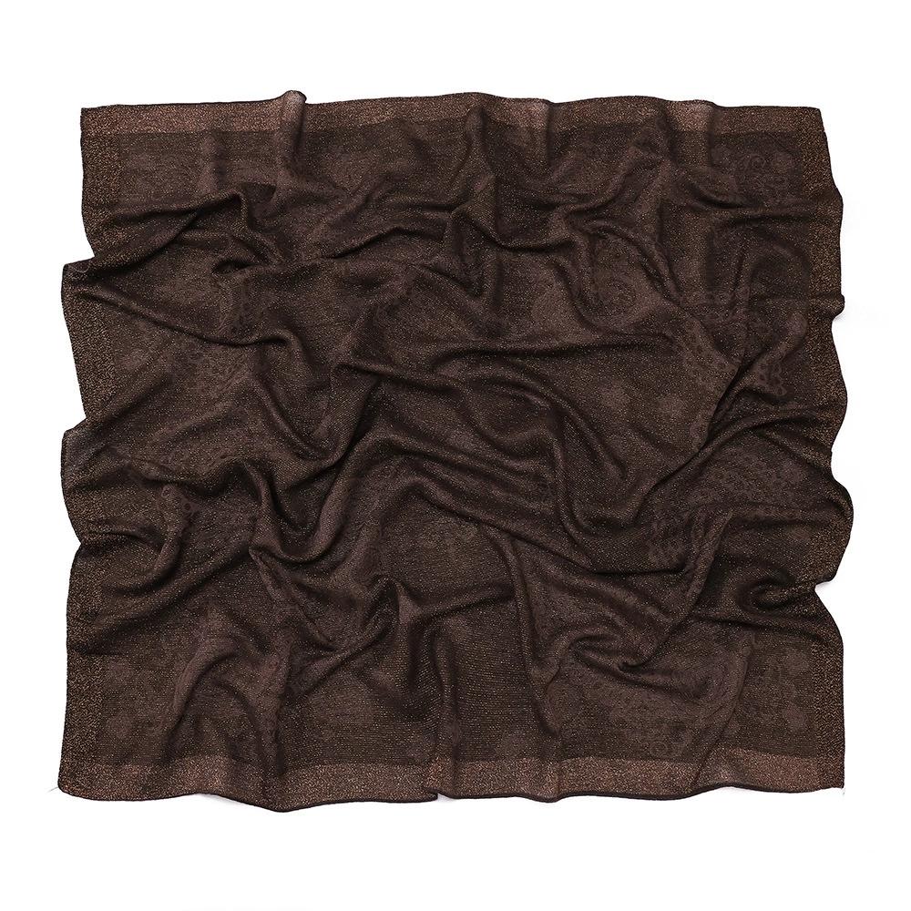 100x100 см Женский квадратный головной платок с узором пейсли, дышащий, малайзийский, арабский платок, Ближний Восток, Дубай, Турция, палестинские хиджабы