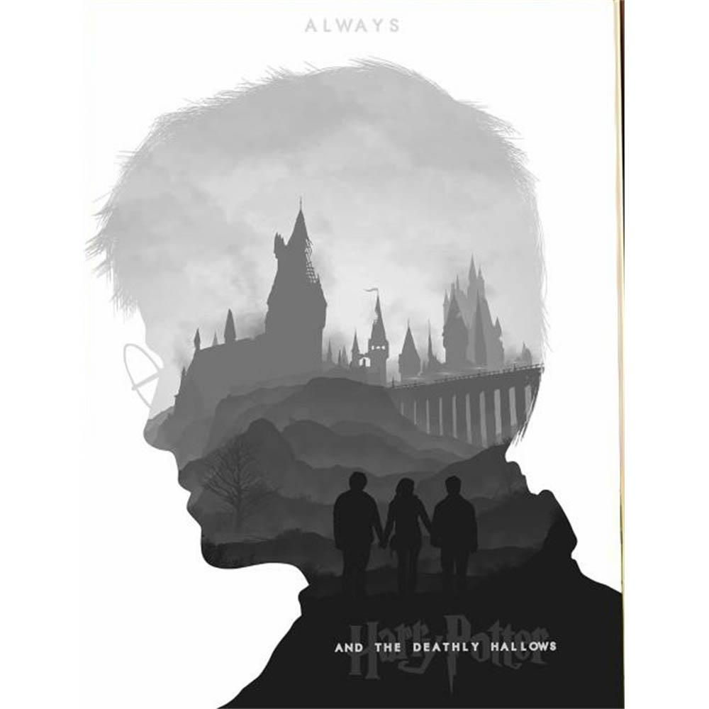 Распродажа Гарри Поттер Круглая Мозаика с Печатным Узором Школа Хогвартс Алмазная Живопись Искусство Стежок 5d Новая 2026 Большой Размер