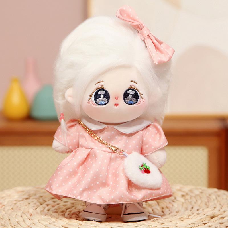 Кукла Подарочная Плюшевая Будуарная Одежда Для Девочек Хлопковая Кукла Кукла 20 см Игрушка-Одежда