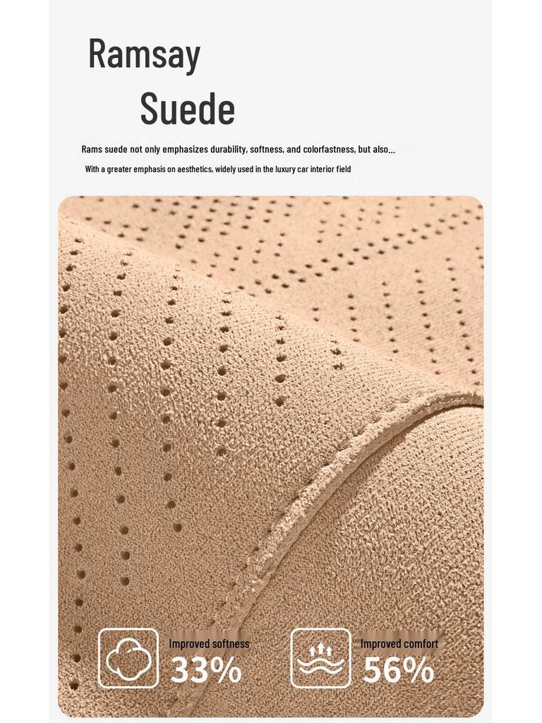 2025 Wenjie M5 All-Season Breathable Suede Seat Cushions