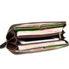Genuine Leather Large Clutch Wallet Zipper Long Hand Wallets Card Holder Handmade Cowhide Purse