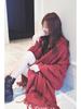 Korean Style Imitation Cashmere Shawl Scarf - Women's Thickened Long Cloak for Spring, Autumn, Winter.