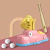 Baseball Launcher Baseball Pitching Machine Kid-Sport Baseball Toy Parent-child Interactive-Toy for Outdoor Sport Game
