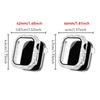 Чехол со стразами + Закаленное стекло для Apple Watch Series 11 10 9 8 7 SE, 46 42 45 41 44 40 38мм