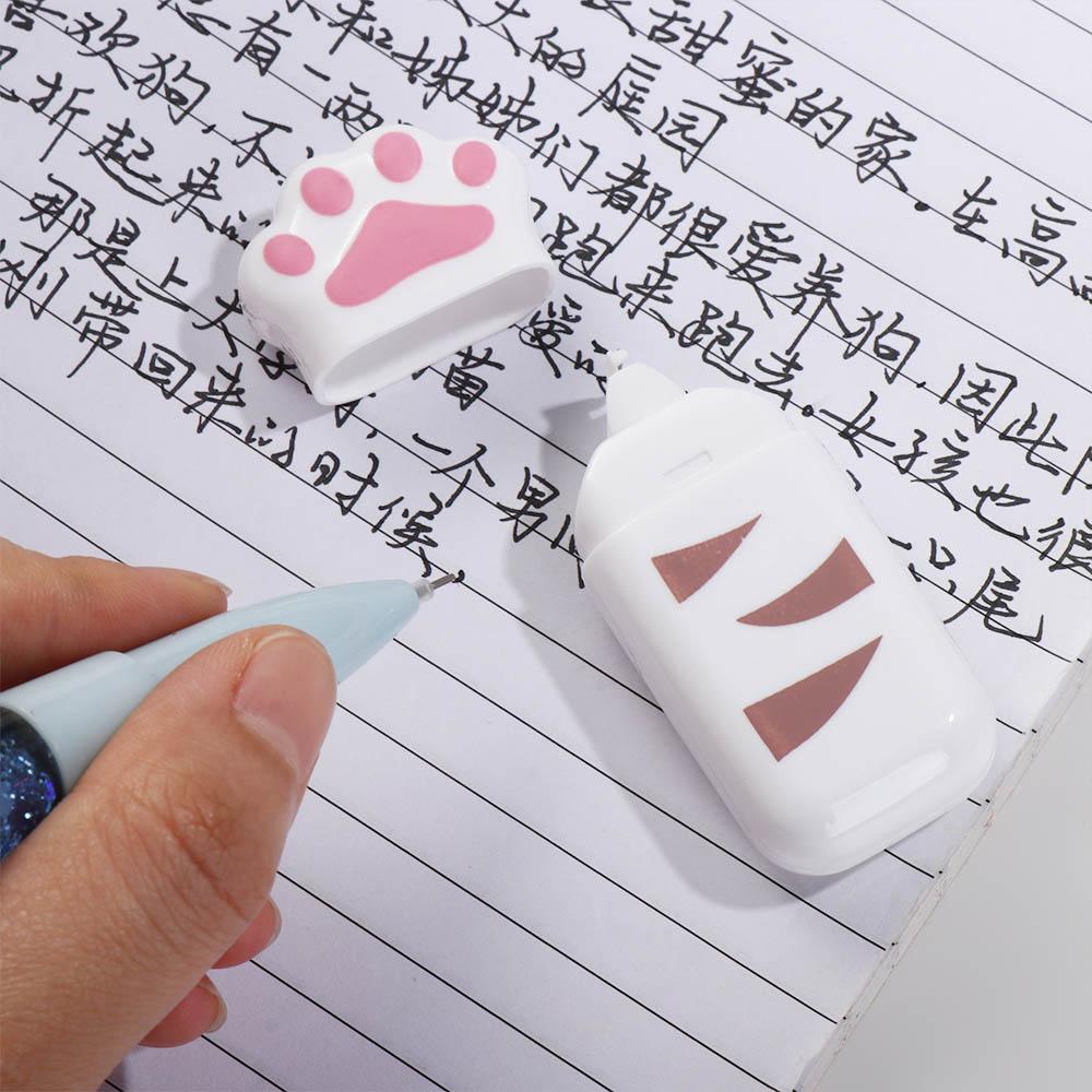 School Office Supply Stationery Correction Supplies Cat Claw Correction Tape White Out Corrector