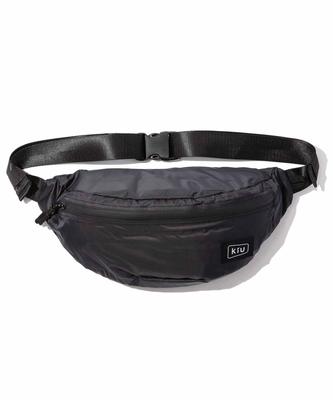 Osaka Japan Outdoor Brand Waterproof Body Bag K84-900 Black Water Repellent Waist Bag Shoulder Bag Water-Resistant Zipper Unisex