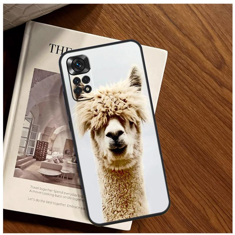 Lama Llama Alpaca Case For Xiaomi Redmi Note 11 10 9 12 13 14 15 Pro Plus Cover For Redmi 15 C 10C 13C 12C 14C