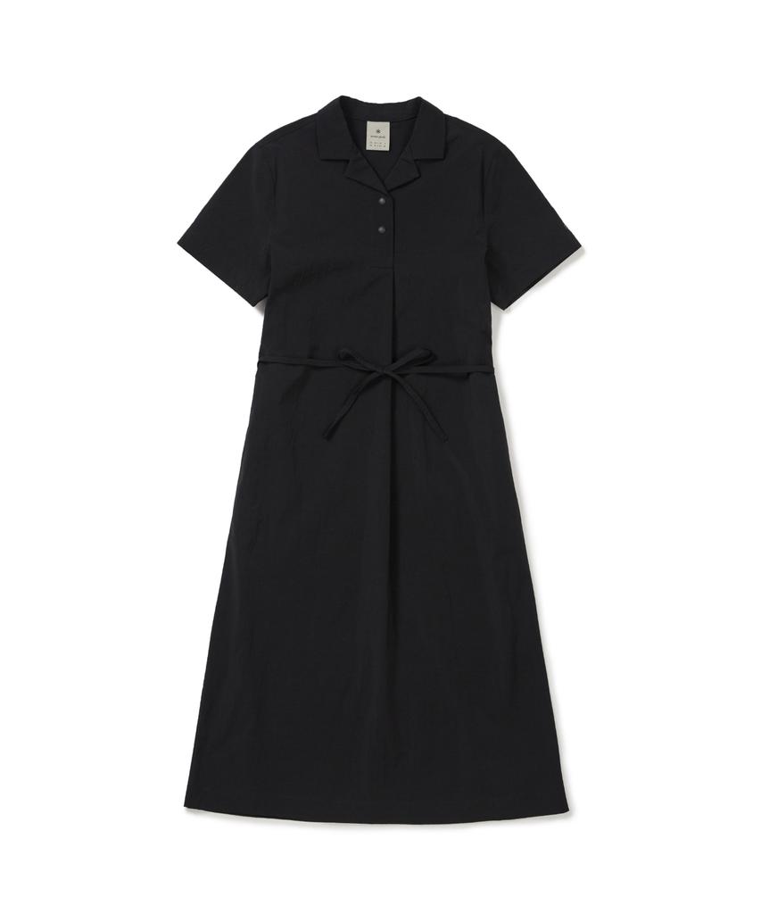 Платье Root Collar от SNOWPEAK APPAREL (S26Mwrop61) черный