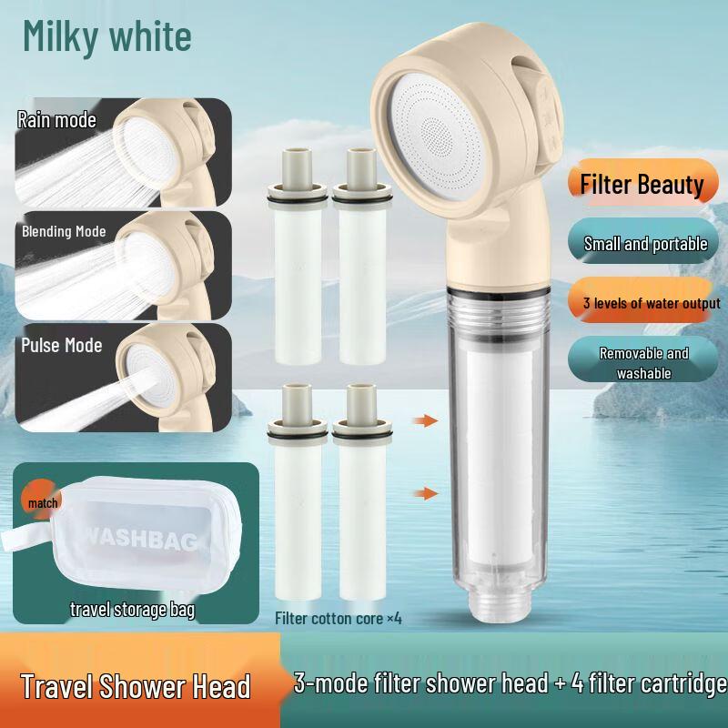FACE MINI Portable Filter Shower Head for Baby & Pet