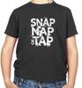 Футболка для детей "Snap Nap or Tap" - Джиу-джитсу - ММА - Бразильская - Бой - Боец