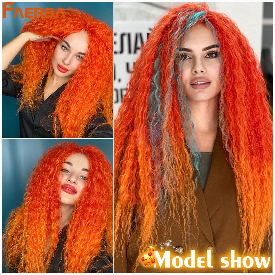 22-дюймовые волосы Ariel Curl Глубокая волна Твист Вязание крючком Синтетические афро кудри Вязаные крючком косы Ombre Blonde Плетение наращивания волос для женщин